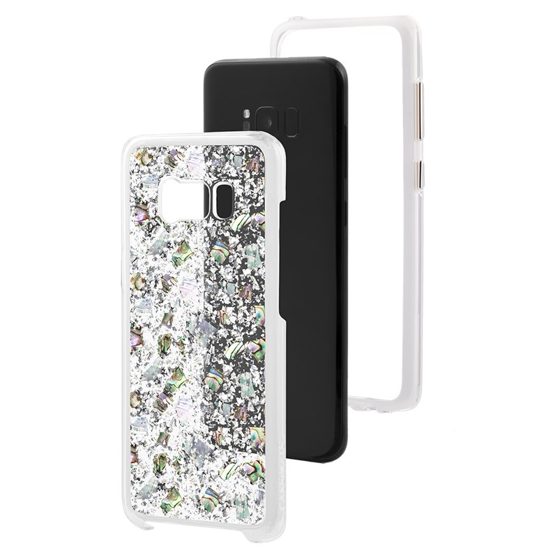 Case-Mate Karat Case For Samsung Galaxy S8 - Mother of Pearl Front Assembly