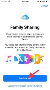 Find My iPhone with Family Sharing