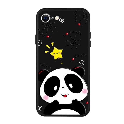 iPhone SE 2020 TPU Case Embossed Panda