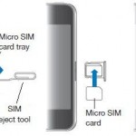 iPhone 4 micro SIM card tray