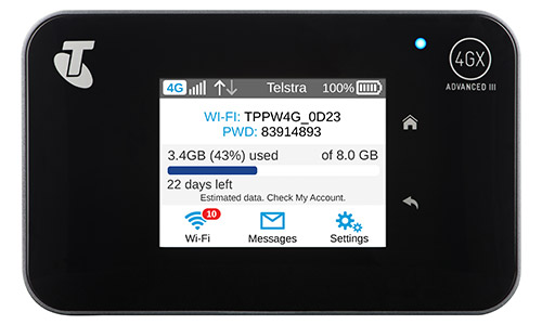 Telstra Wifi 4GX Advanced 3