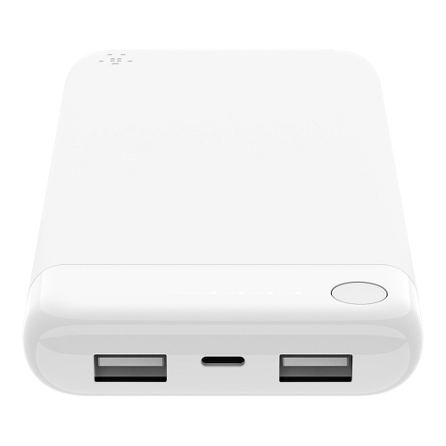 Belkin BOOSTCHARGE 10K Power Bank with Lightning Connector White