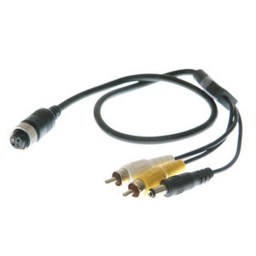 Gator Video Cable Breakout Lead RCA/DC Male
