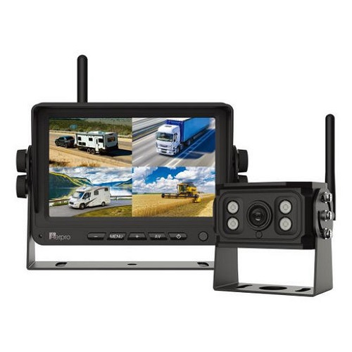 7 Inch Aerpro Wireless Reverse Camera And Recorder Kit AVK7W1