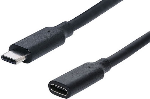 USB C Extension Cable Male To Female 3M Black