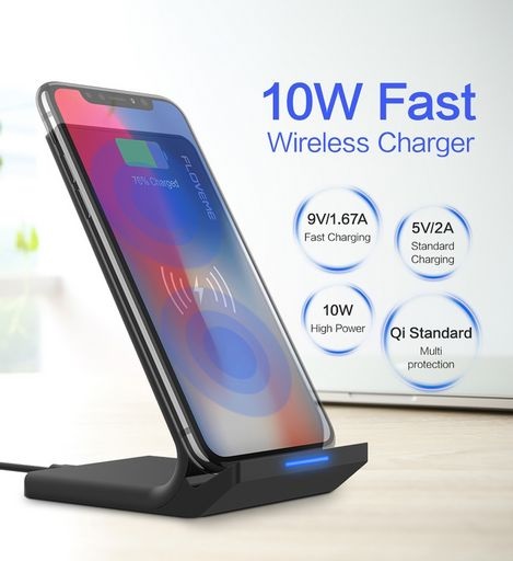Qi Wireless Fast Charging Stand 10W 