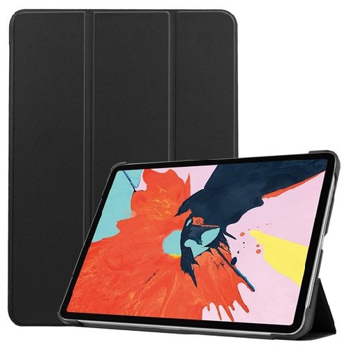 iPad Air 5 Case: Folding PU Leather Cover Black