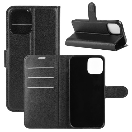 Wallet Case Black For iPhone 12 And iPhone 12 Pro Black