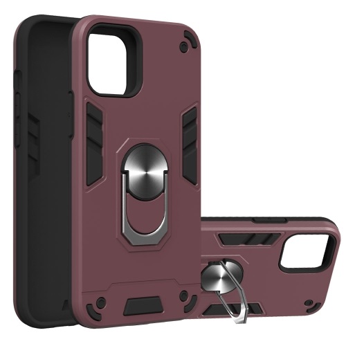Tough Case For iPhone 12 And iPhone 12 Pro Wine Red