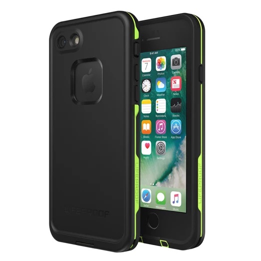 LifeProof Fre Case For iPhone SE 2020/7/8 Black/Lime