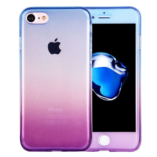 iPhone 8 Gradient TPU Case Blue And Purple