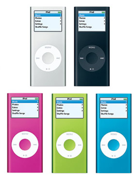 Apple iPod Colour Accessories