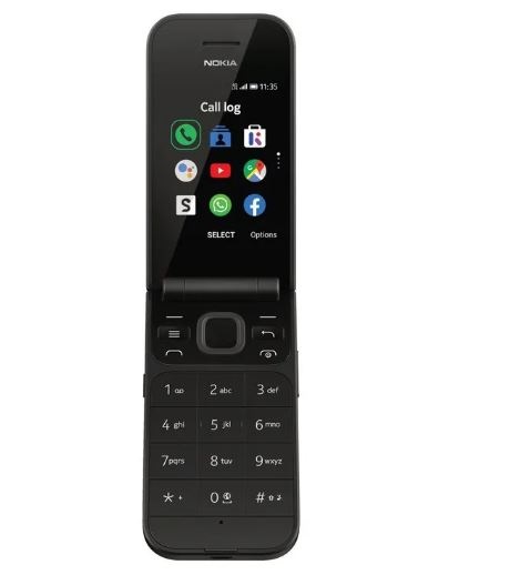 Nokia 2720 4G Flip Phone Black Unlocked