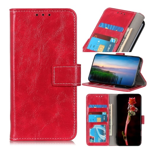 Oppo A53s Wallet Case Red