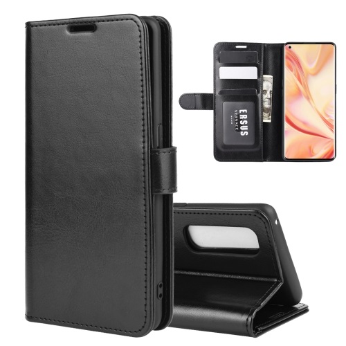 Oppo Find X2 Pro Wallet Case Black