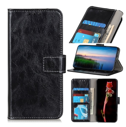 Oppo Find X3 Lite Wallet Case Black