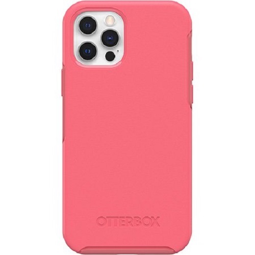 Otterbox Symmetry Series Plus Case with MagSafe For iPhone 12 And iPhone 12 Pro Tea Petal Pink