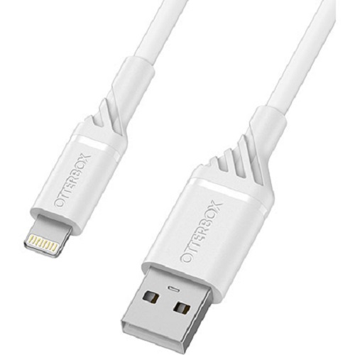 OtterBox USB-A To Lightning 1 Metre MFi Rugged Cable Cloud Dream White (USB A To Lightning)