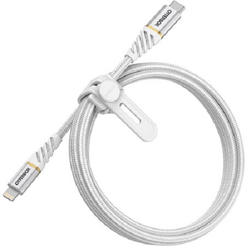 OtterBox USB-C To Lightning 1 Metre Fast Charge MFi / USB PD Cable Cloud Sky White(USB C To Lightning) 