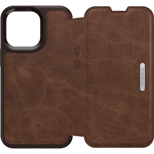 OtterBox Strada Folio Series Case For iPhone 13 Pro Rodeo Brown