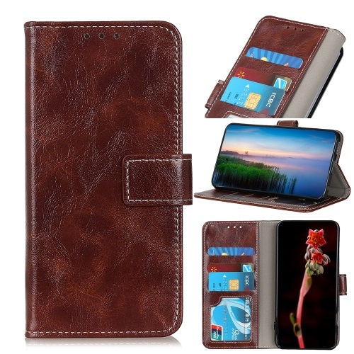 Brown Wallet Samsung Galaxy A34 5G Case