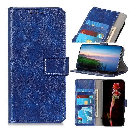 Samsung Galaxy A52 5G And 4G PU Leather Case Blue