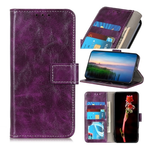 Samsung Galaxy A52 5G And 4G PU Leather Case Purple