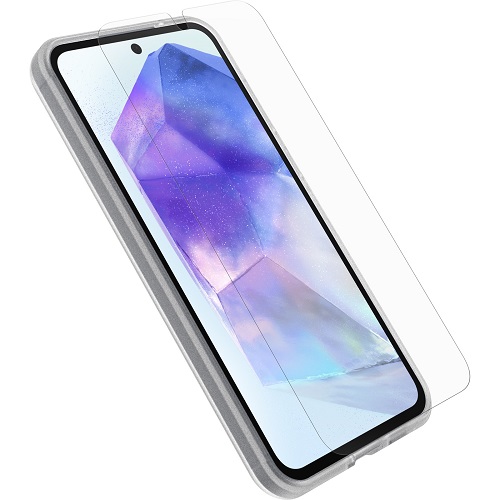 OtterBox React Case with Trusted Glass For Samsung Galaxy A55 5G Clear