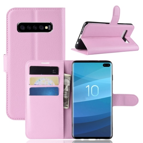 Galaxy S10 5G PU Leather Case Pink