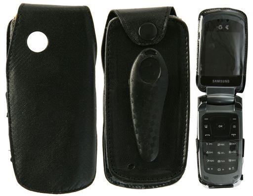 Samsung S5510 Leather Case
