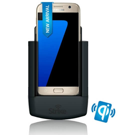 Strike Alpha Cradle With Wireless Charging Capability For Samsung Galaxy S7 Professional Install