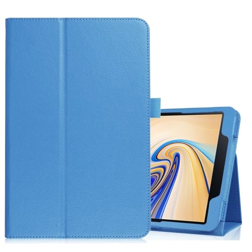 Galaxy Tab S4 PU Leather Case Blue