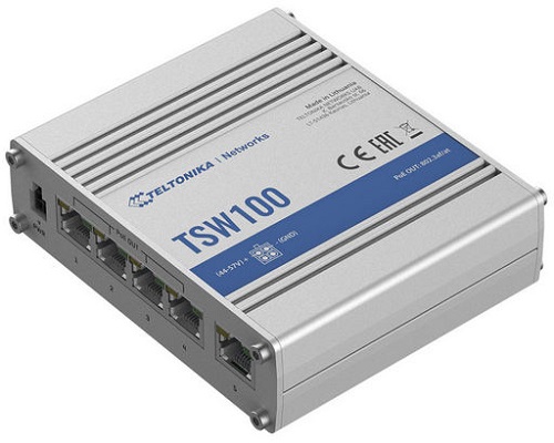Teltonika TSW100 Unmanaged POE+ Switch