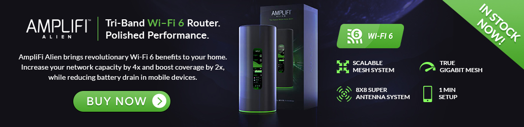 Amplifi Alien Mesh Banner